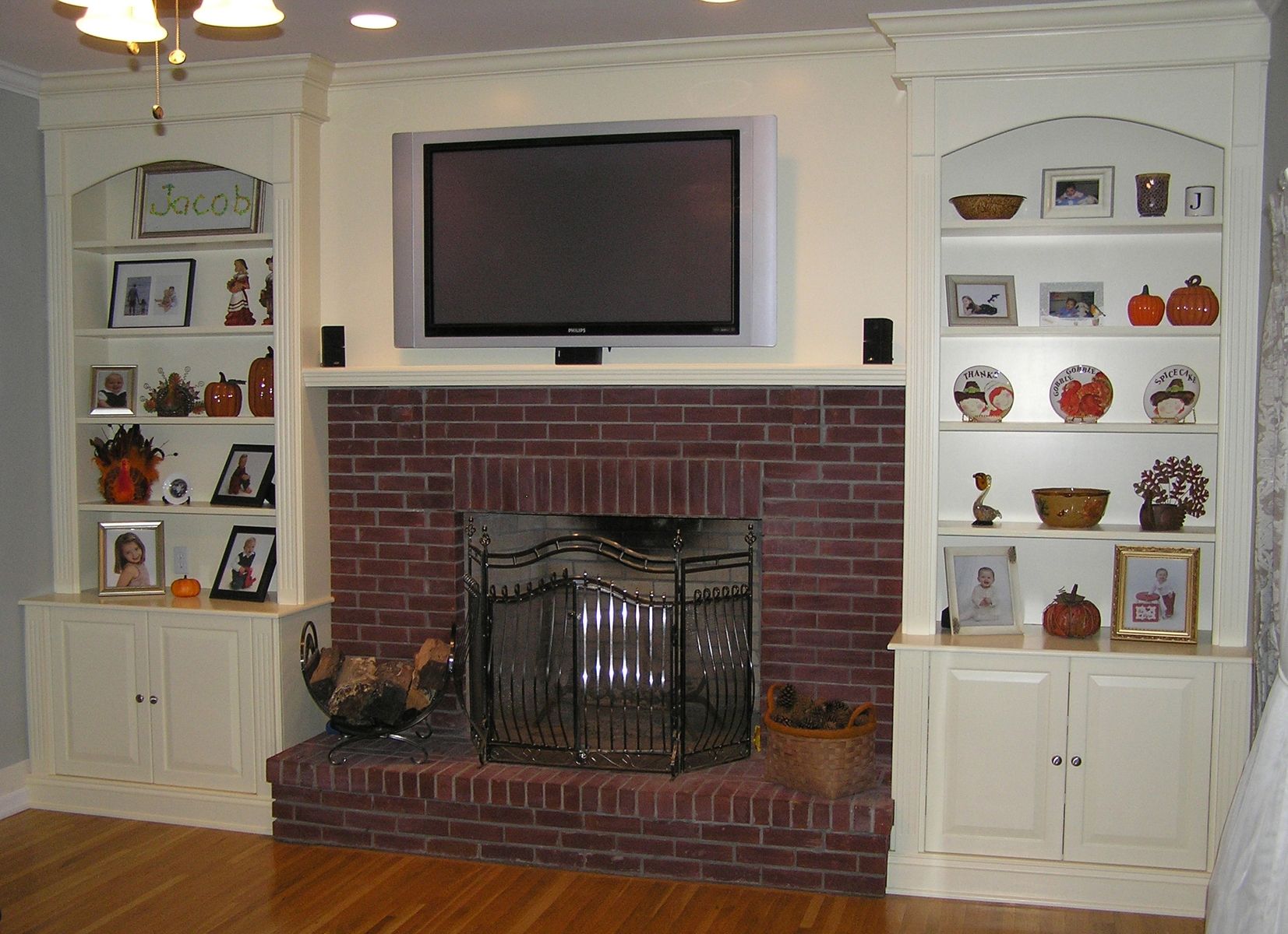 Handmade Fireplace Remodeling And Bookcases by ...