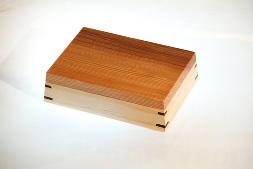 Custom Made Box No. 2 - Small Wooden Box With Lid by The