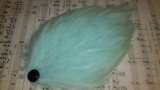 Custom Made Sale Mint Green Feather Hair Fascinator, Great For Weddings & Special Occasions, Ready To Ship