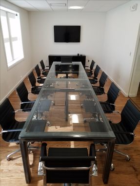 Custom Made Steel Carter Conference Table