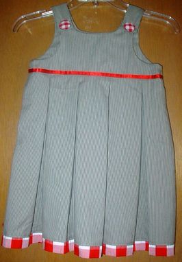 Custom Made Child's Sz 3/4 Long Coat & Dress Ensemble - Buy This One Now