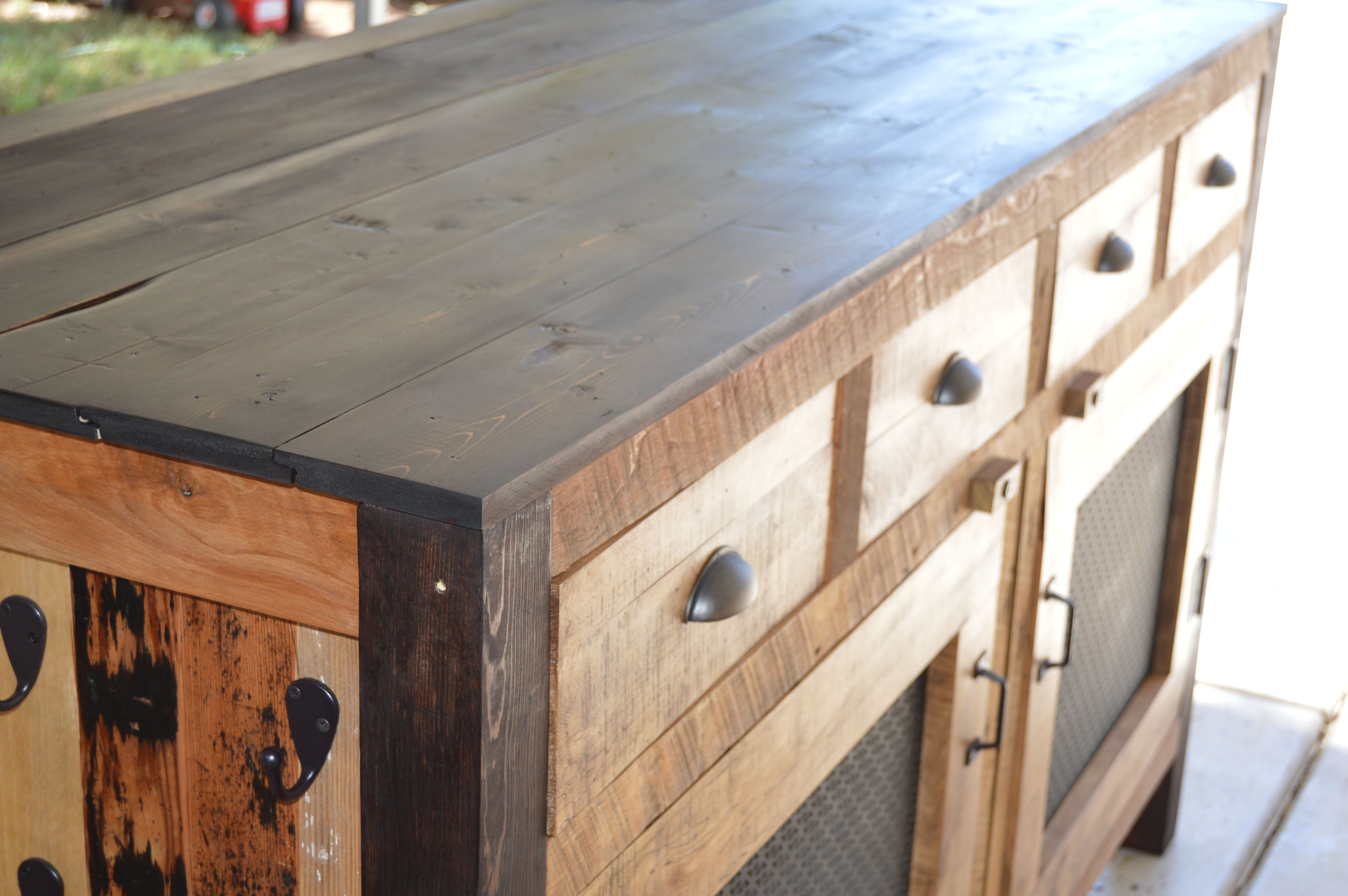 Buy Handmade Kennel/Kitchen Island, made to order from Woodsy pallet