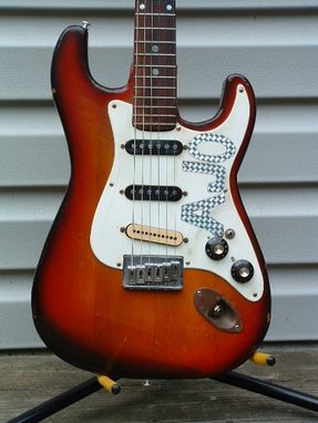 Custom Made Solidbody Electric Guitar Strat 3/4 Size
