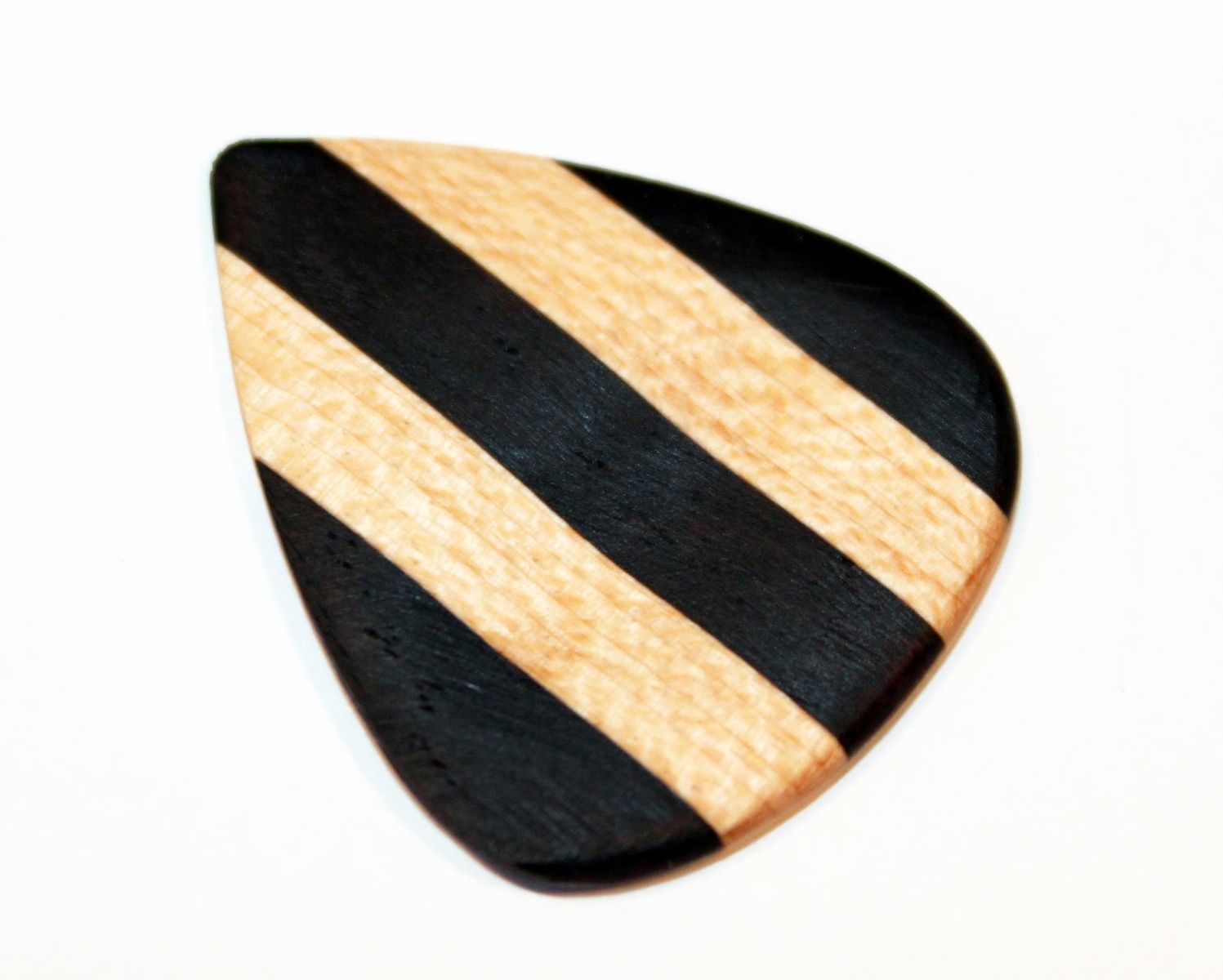 Custom Made Handmade Wood Guitar Picks by Wood Recycled