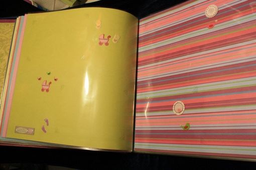 Custom Made New Baby Scrapbook