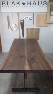 Custom Made Industrial Trestle Table