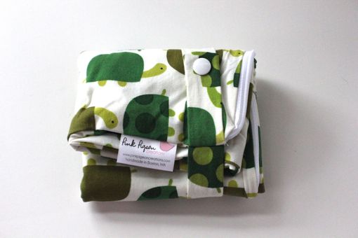 Custom Made Large Lay Flat Messy Bags (Wet Bags) - Turtles