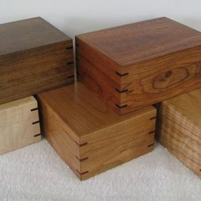 Custom Small Decorative Boxes by Padouk Furniture + Design | CustomMade.com