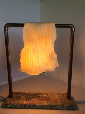 Custom Made Slumped Glass Lamphades