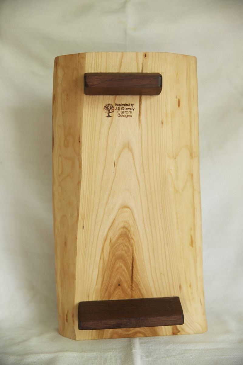 Hand Crafted Custom Live Edge Cutting Boards by J.S.Gowdy Custom
