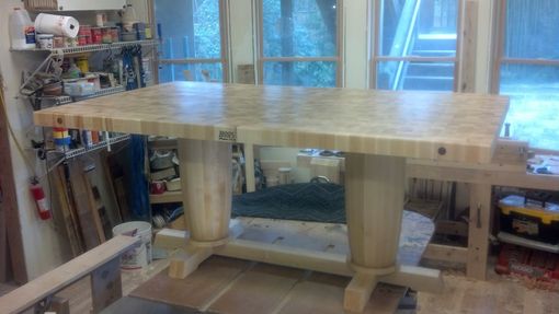 Custom Made Butcher Block, Dinning Room Table