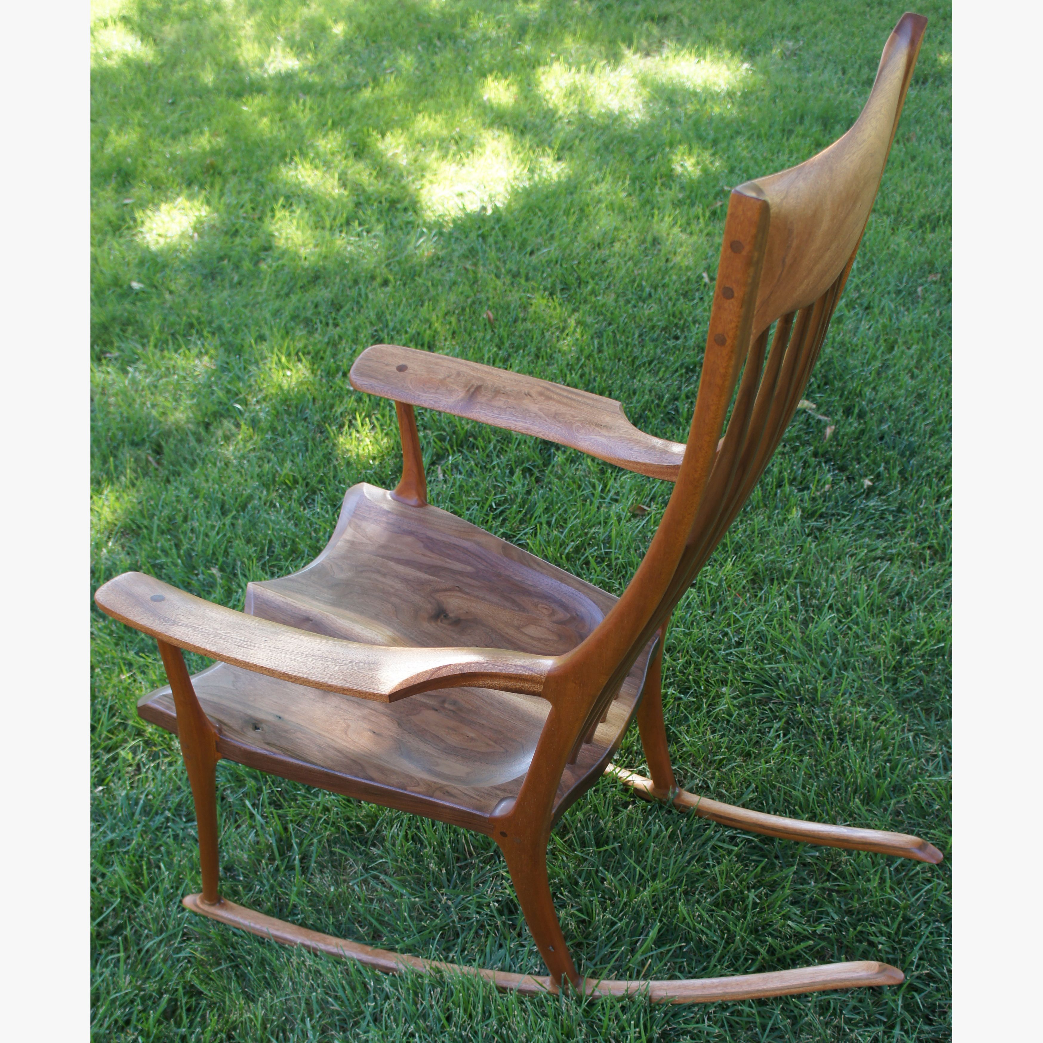 Buy Handmade Classic Rocking Chair, made to order from Jos