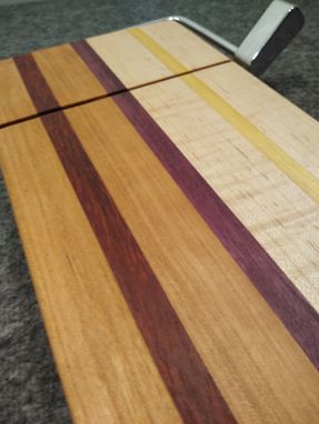 Custom Made Handmade Wood Cheese Slicing Board
