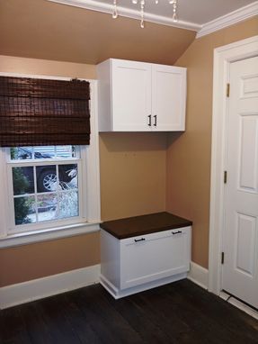Custom Made Mud Room Custom Cabinetry