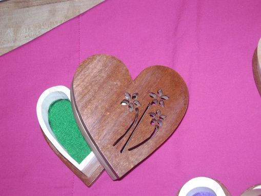 Custom Made Small Heart Boxes