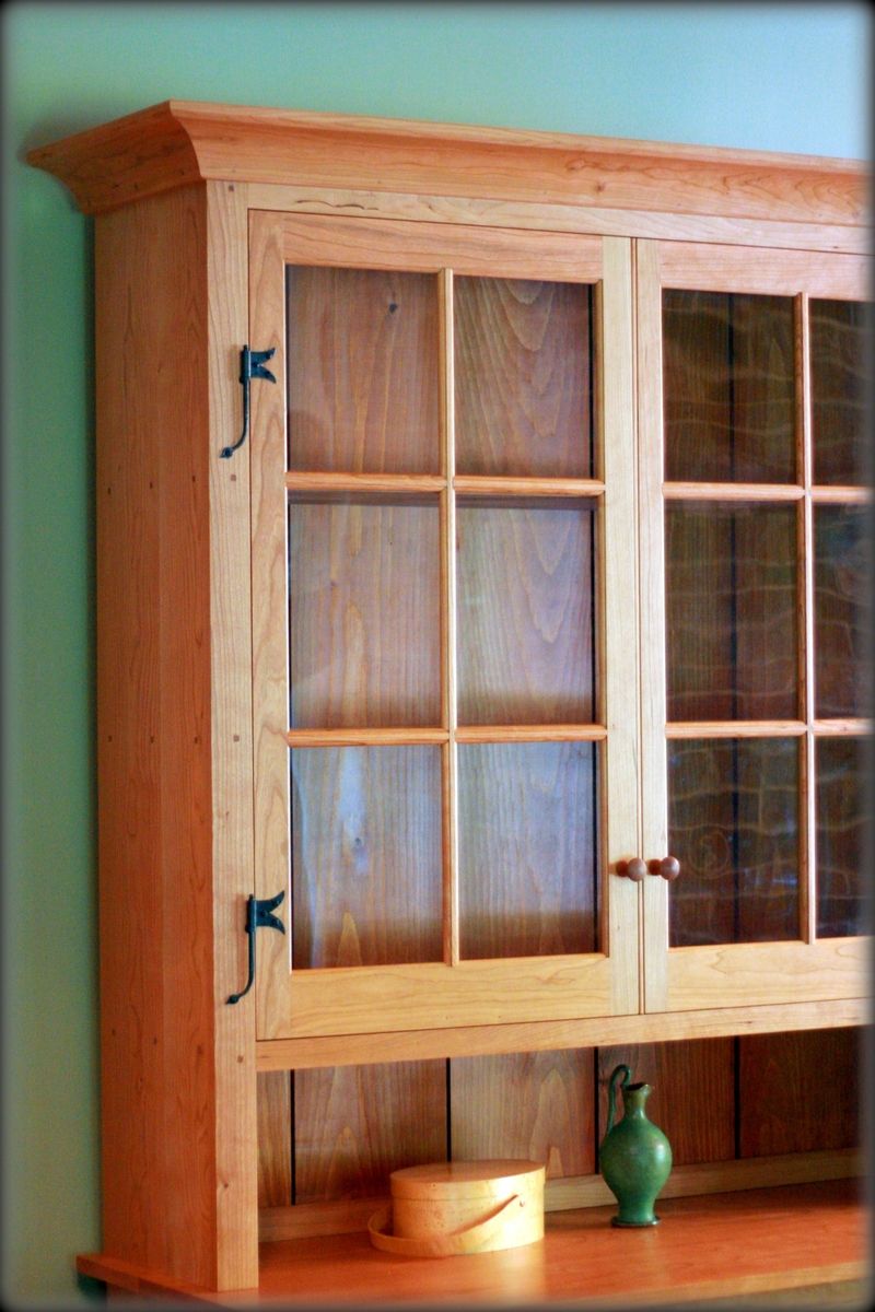 Handmade Cherry Hutch by T Kelly Furniture