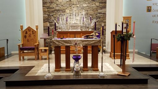 Custom Made Presider's Chair, Celebrant's Chair, Liturgical Furniture, Church Furniture