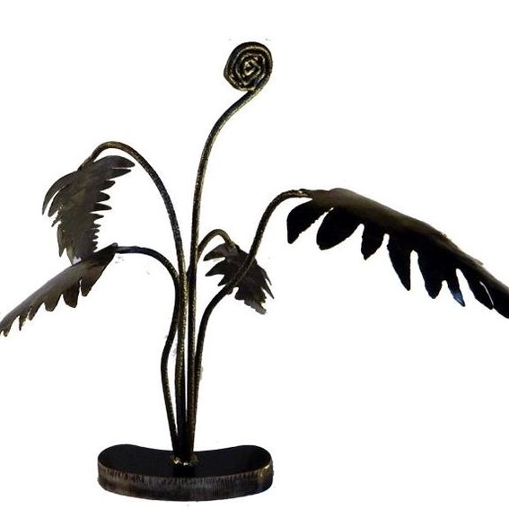 Handmade Metal Fern Sculpture by DaceK13 Metal Art | CustomMade.com