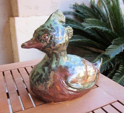 Custom Made Sculpted Ceramic Ducks