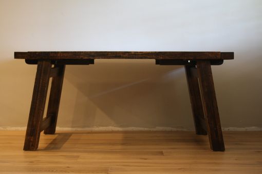 Custom Made Trestle Dining Table