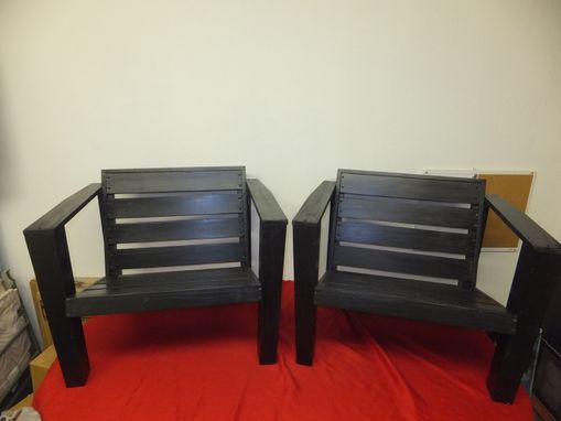 Custom Made Modern Adirondack Chair