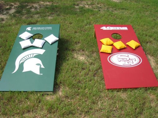 Custom Made Cornhole Or Bean Bag Toss Game