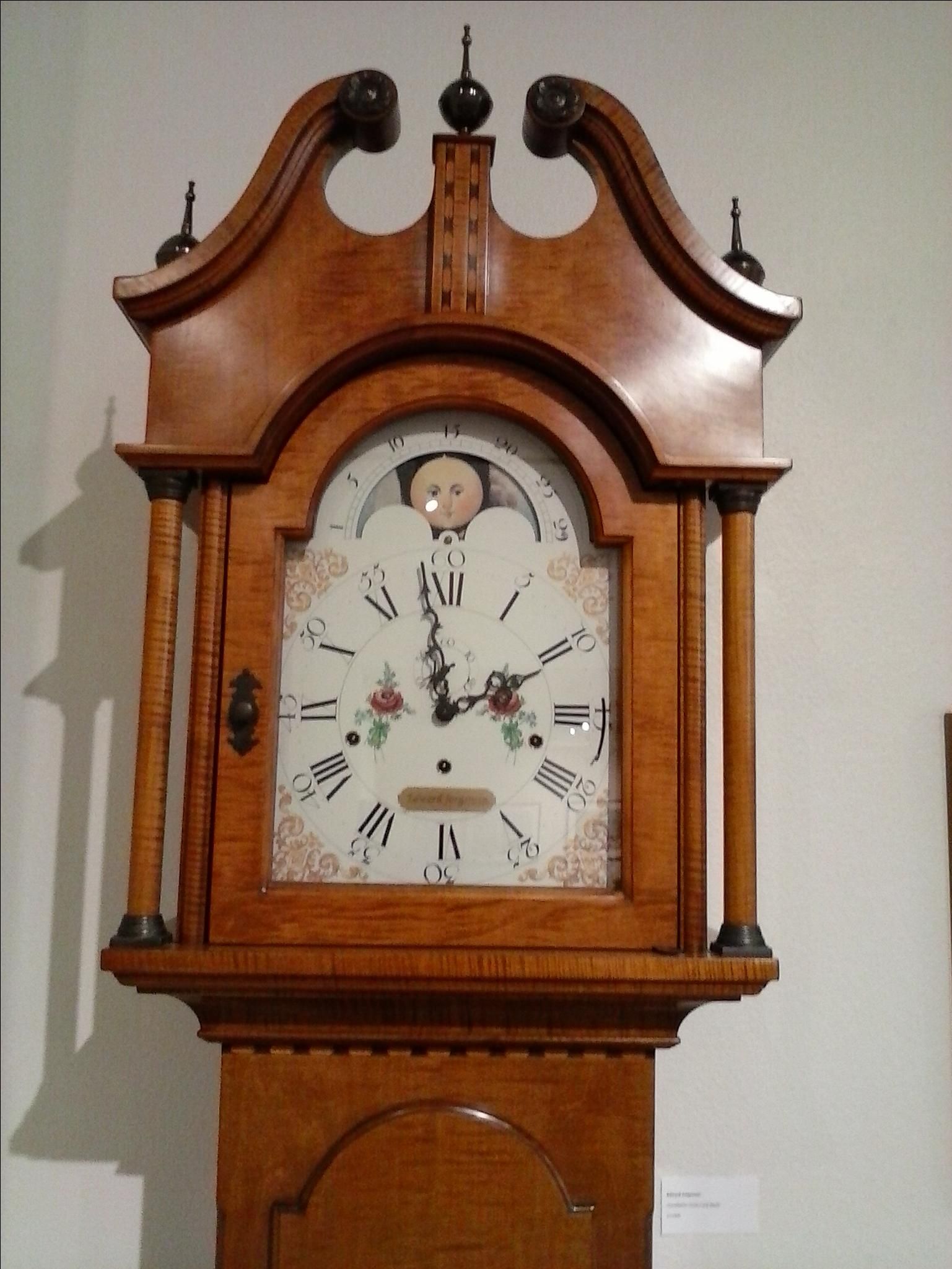 Hand Made Federal Style Grandfather Clock - Reproduction by Ed ...