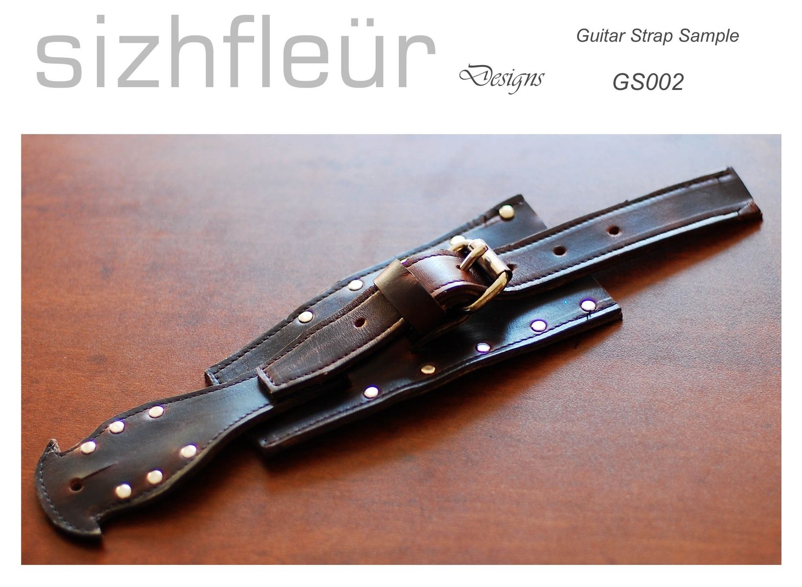 Hand Made Custom Made Leather Guitar Straps Made In The Usa by