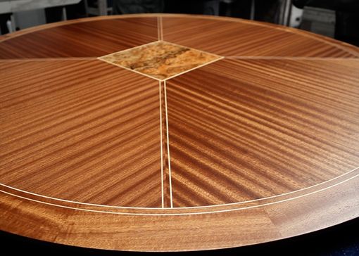 Custom Made Sapele Meeting Table