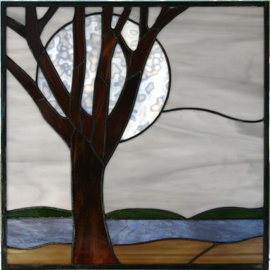 Custom Made Moontree Stained Glass Window