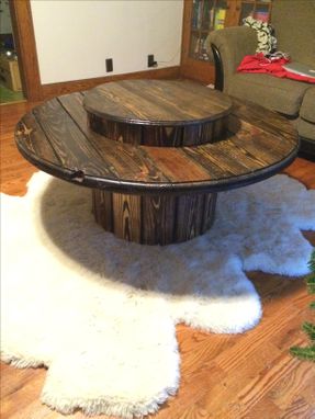 Custom Made Cable Spool Table