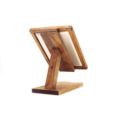 Custom Made Woodwarmth Ipad Stand Fully Enclosed
