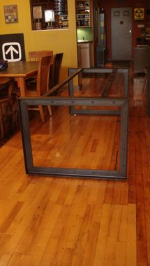 Custom Made Dining Table Base – Structural Steel "T"