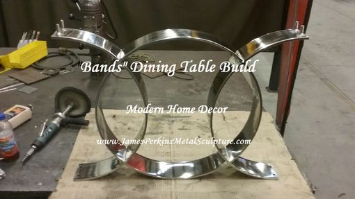 Custom Made "Bands" Dining Table & Conference Table Legs