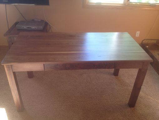 Custom Made Black Walnut Desk