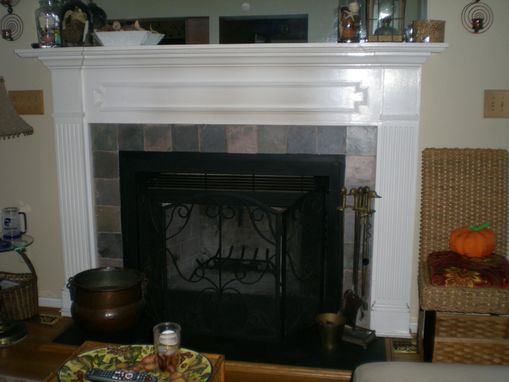 Custom Made Custom Fireplace Mantel