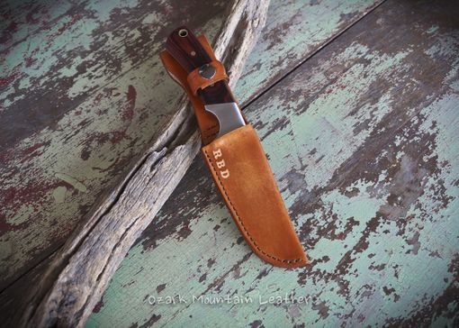 Custom Made Custom Leather Knife Sheaths Made To Fit Your Knife.