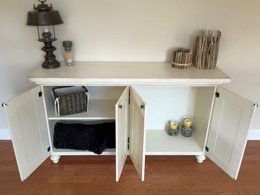 Custom Made Sideboard (Buffet Table) With Storage Underneath