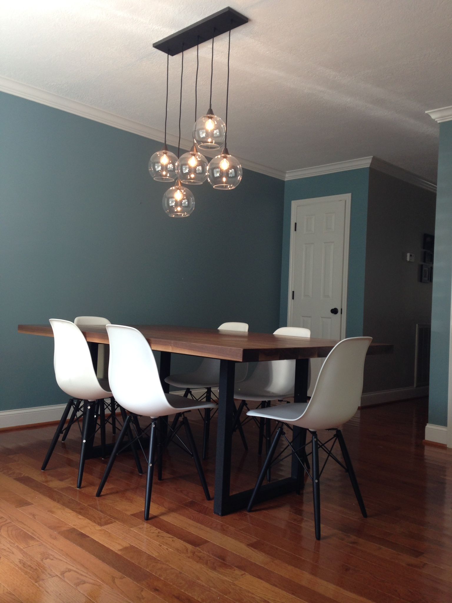 Hand Made Simple Modern Elegant Dining Table by Branum Furniture