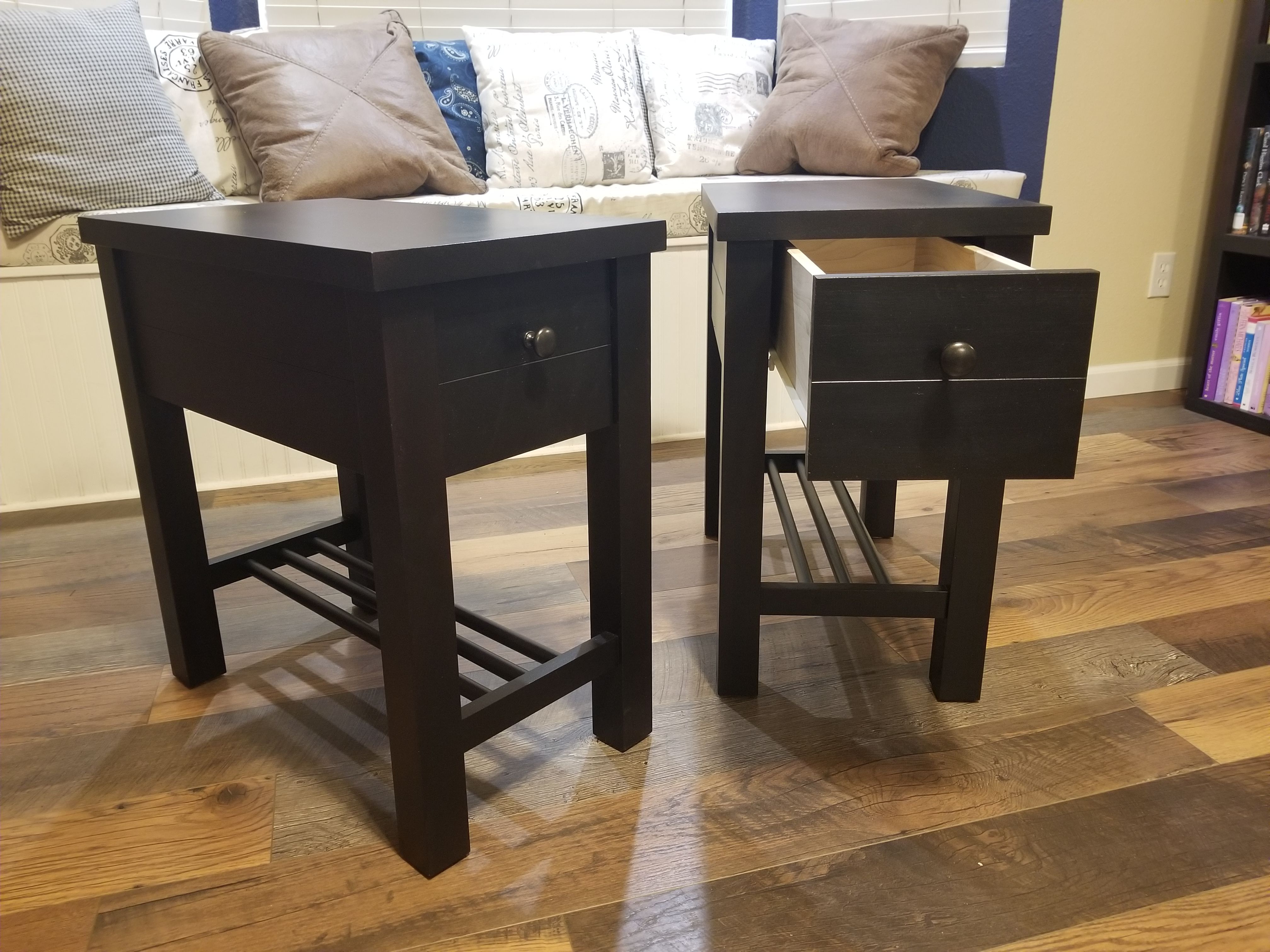 Handmade Custom End Tables (Set Of Two) by Wit's End Woodworking and ...