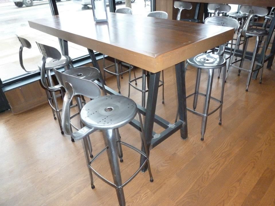 Hand Crafted Bar Tables by Decorative Metal Works