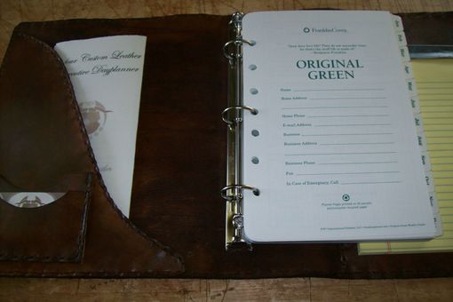 Custom Made Leather Executive Planner
