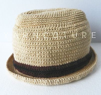 Custom Made Yarndora The Fedora Hat