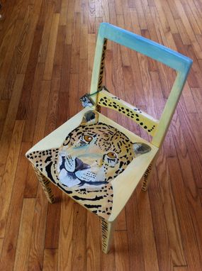 Custom Made Cougar Chair