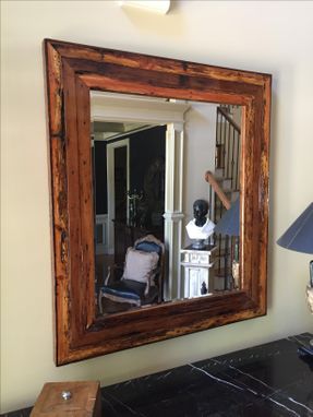 Custom Made Barn Wood Mirror