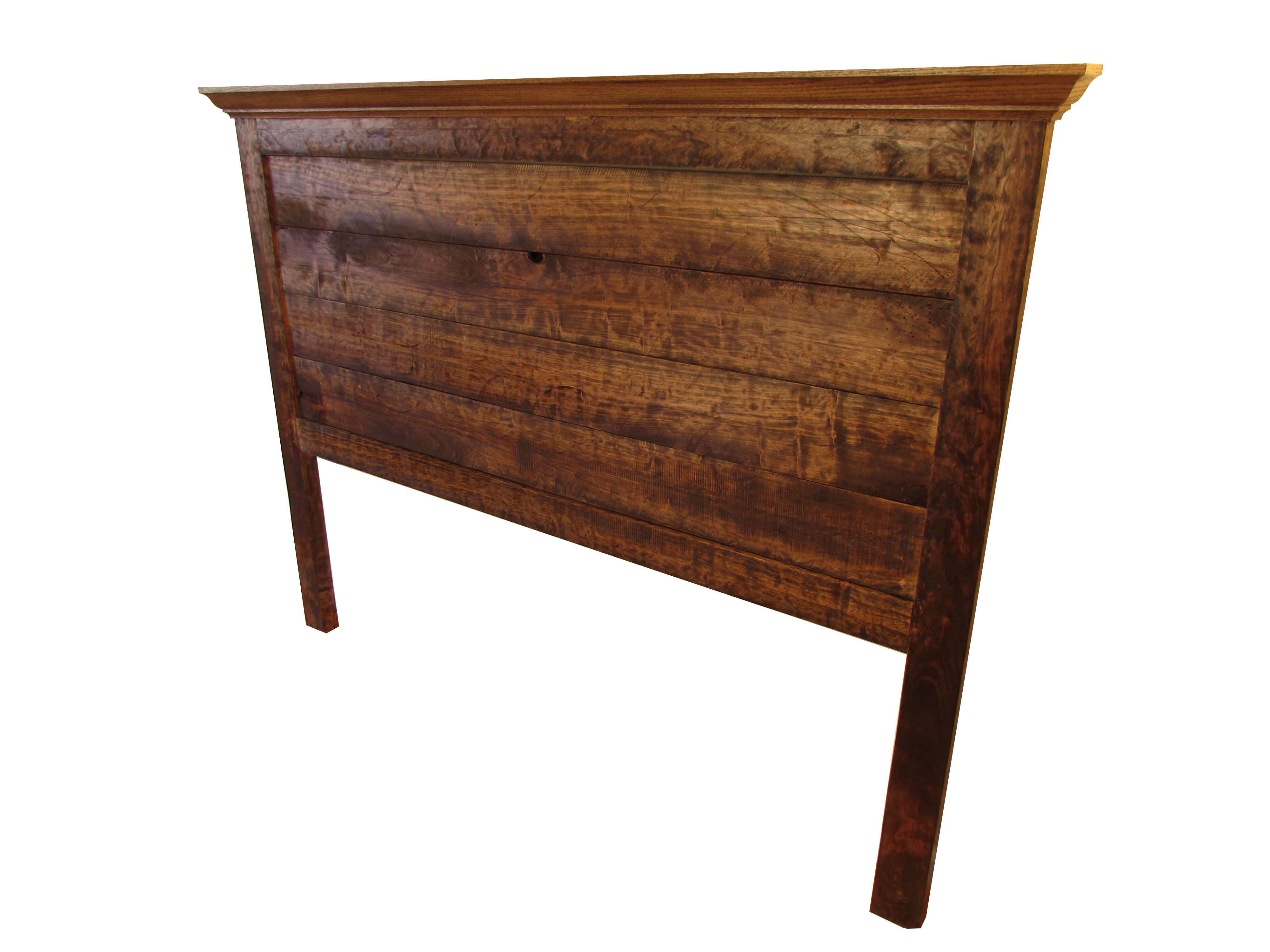 Custom Rustic Farmhouse Headboard by J. Baritz Design