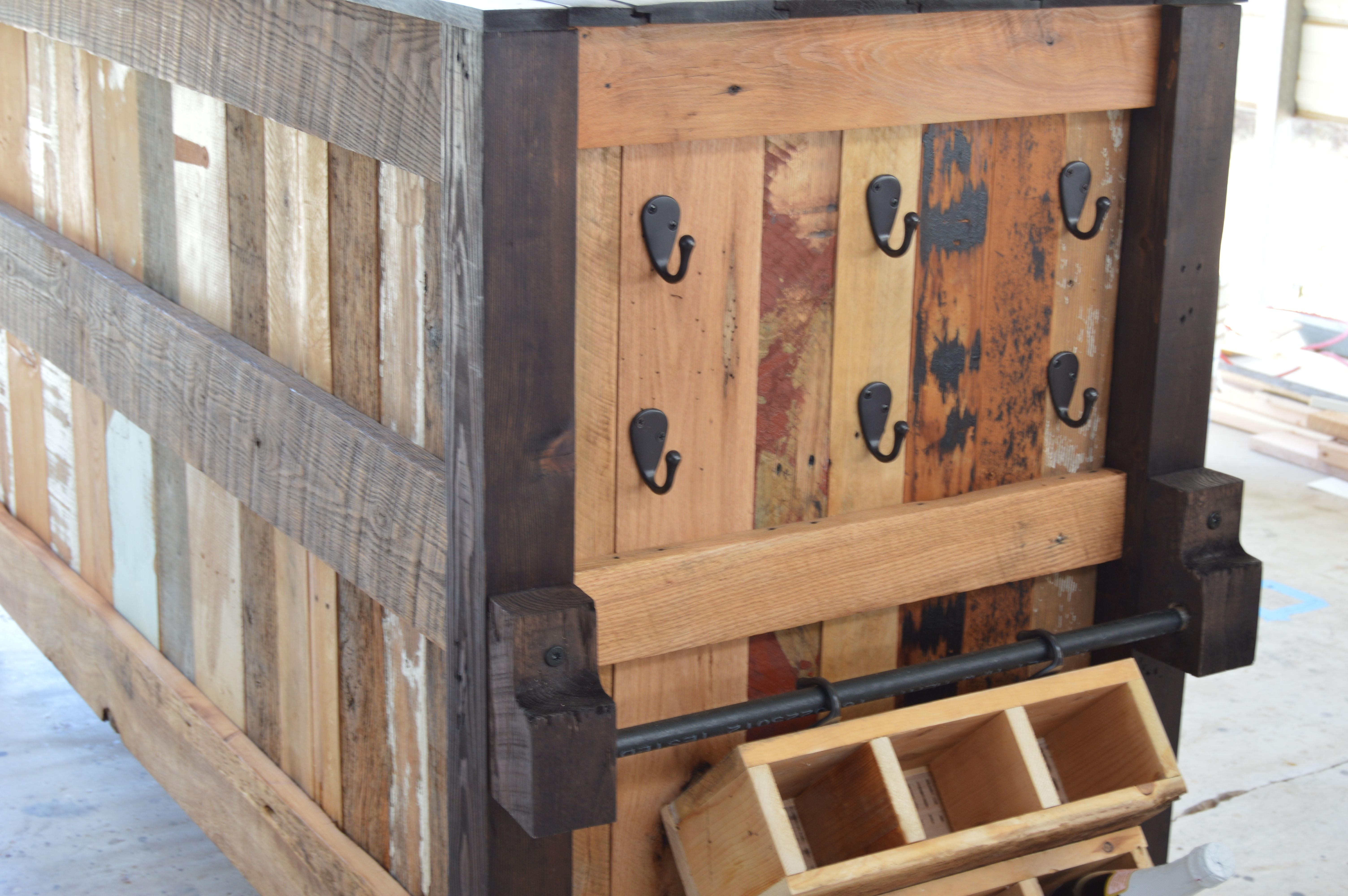 Buy Handmade Kennel/Kitchen Island, made to order from Woodsy pallet
