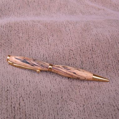Custom Made Wood Pen Of Spalted Tamarind  S004