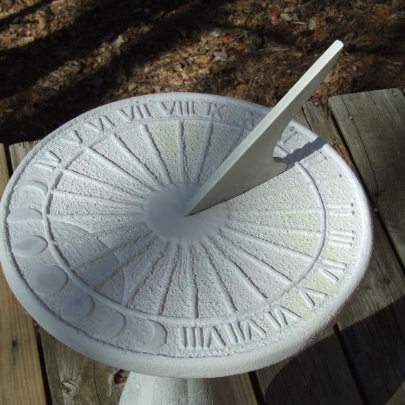 Custom Made Garden Sculpture - Earth Rise Sundial by Banksville79 ...