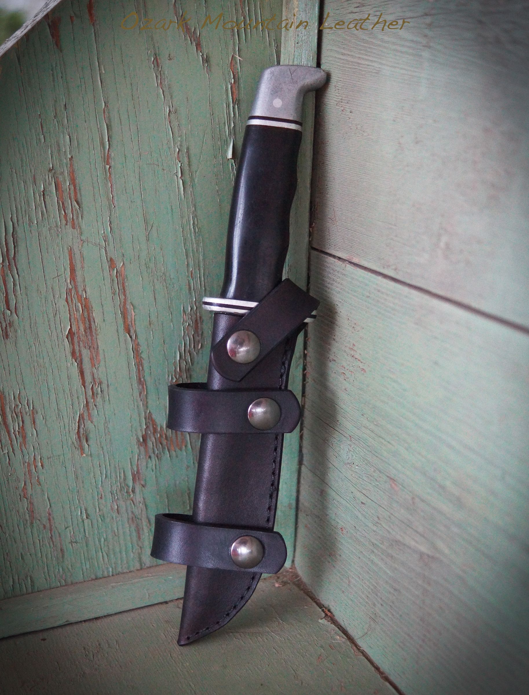 Hand Crafted Custom Leather Knife Sheaths Made To Fit Your Knife. By ...